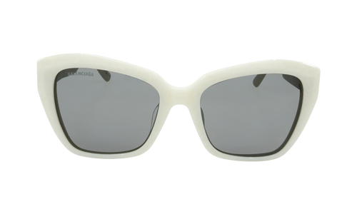 Geometric Frame Sunglasses WMNS "White" BB0273SA 003