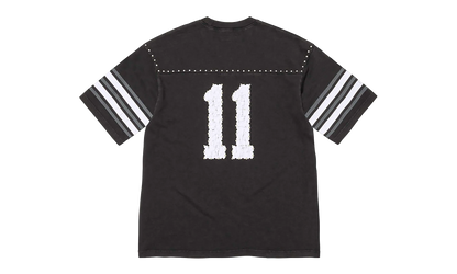 Studded S/S Football Top "SS26 - Black" SU27035