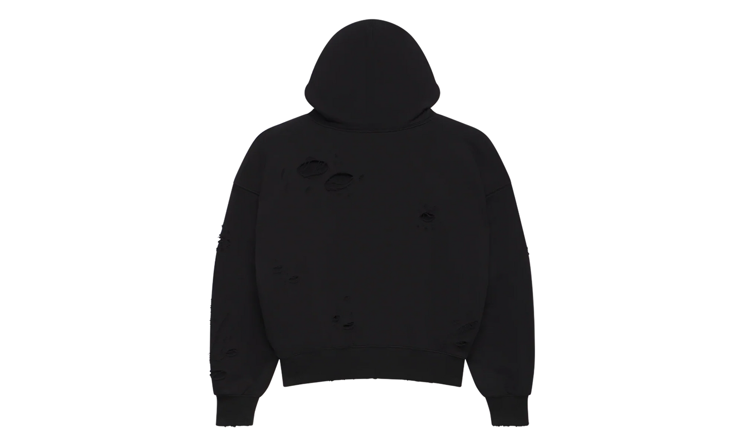 DSTRY DBL Layer Logo Hoodie "Black" LST 21 22589 BLK