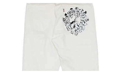 Peace Pocket Denim "White" DT408
