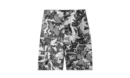 Micro Distressed Cargo Pants "Ice Camo" Q1M4M38T