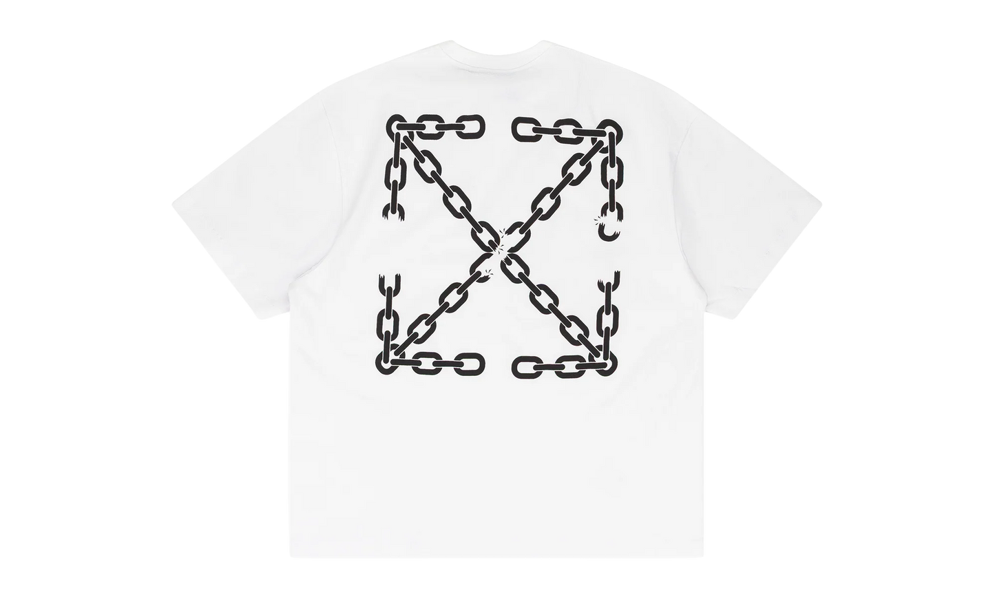 Chain Arrow T-Shirt "White" OFW MTPS 0073