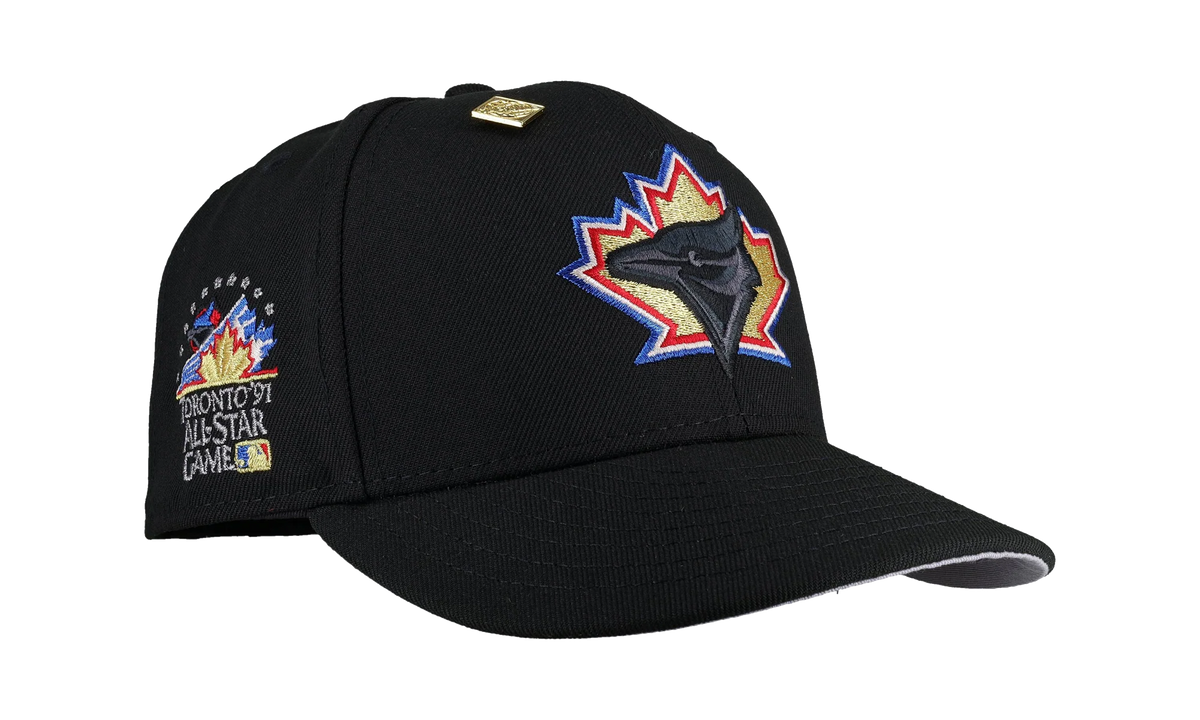 59FIFTY Toronto Blue Jays 1991 All Star Game Fitted Hat "Blackout" NE399