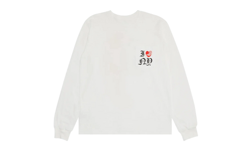 I Love NY Longsleeve T-Shirt "White" CHRM0009