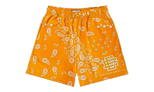 EE Basic Shorts (SS25) "Yellow Paisley" EE267