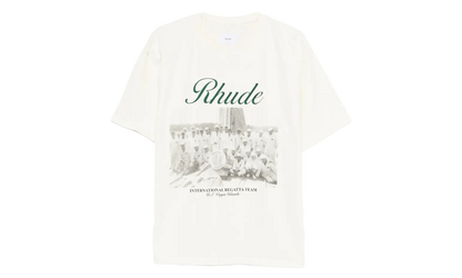 Rhude Virgin Islands Script T-shirt "Off-White" RHPS26TT01012