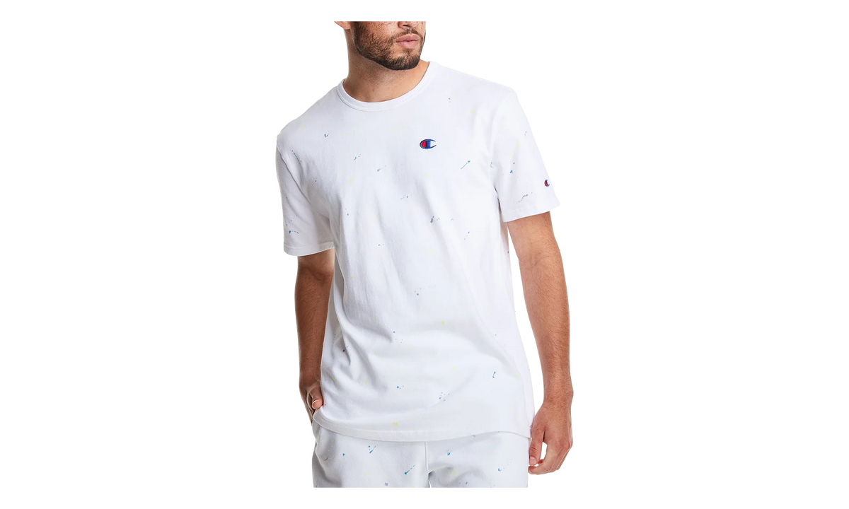 C-Life Heritage Paint Splatter T-Shirt "White" T25969 549967 AZ0C