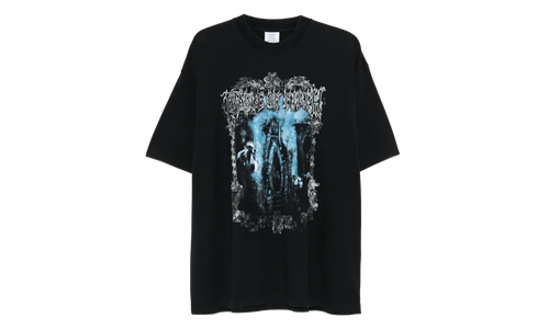 Craddle of Butterfly Oversized T-Shirt "Washed Black" UCF76TR800B WASH