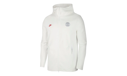 Sportswear Tech Fleece Full-Zip Hoodie "White / University Red" CI2131 104
