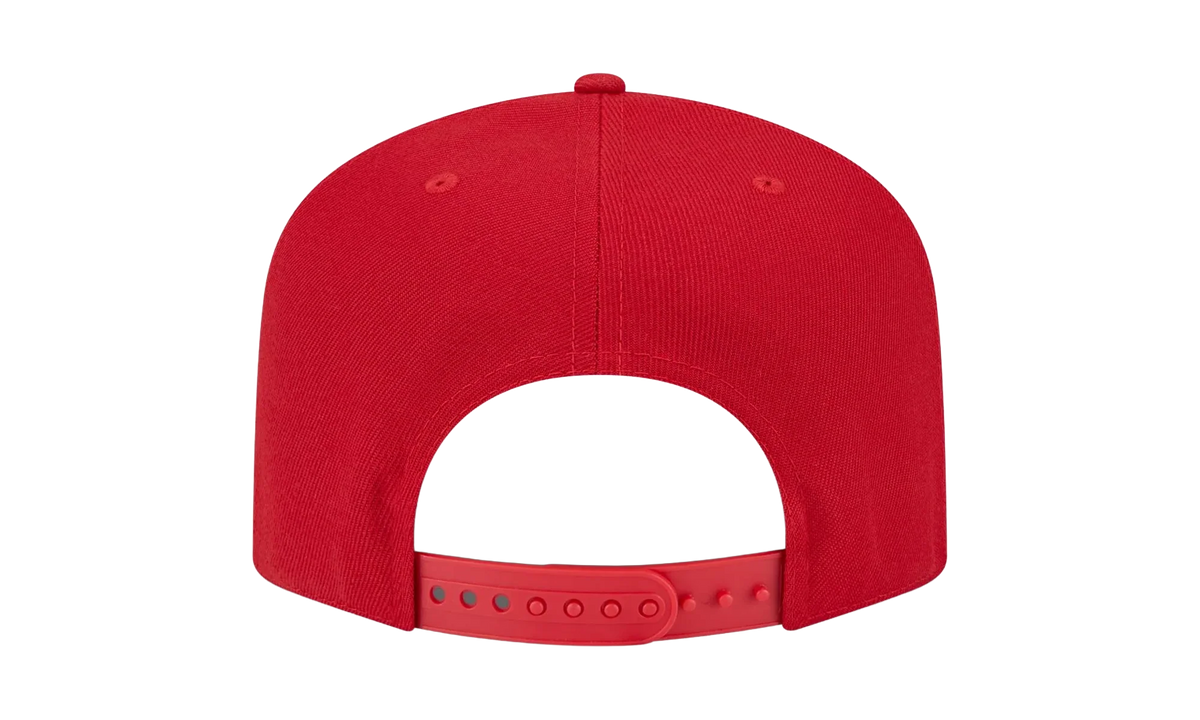 9FIFTY New Jersey Devils A Frame Snapback Hat "Red" NE172