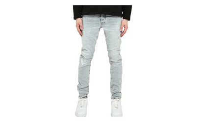 Kivu Skinny Repair Jeans "Light Indigo" P001 KVRL425