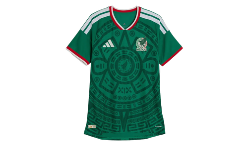 Mexico 26 Home Authentic Jersey "Bold Green" JL8540