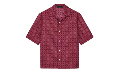 MA Quad Bowling Shirt "Wine" AMSTCA1186