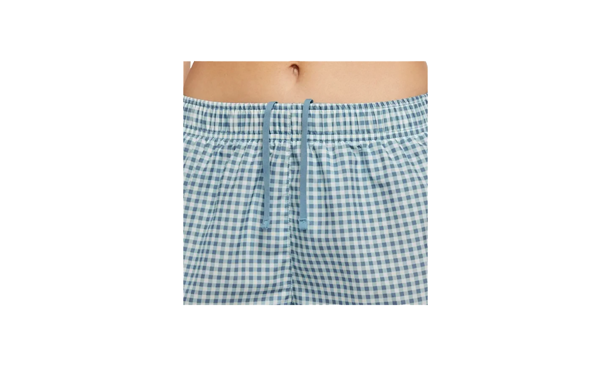TEMPO GINGHAM RUNNING SHORTS WMNS"Blue" DH3067 424