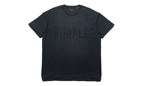 Layered Wordmark T-Shirt "Black" P101 TBRH226
