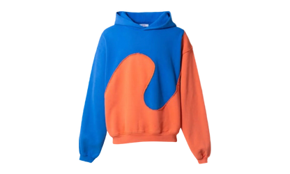 Swirl Fleece Hoodie "Red / Green" ERL05T017 REDG