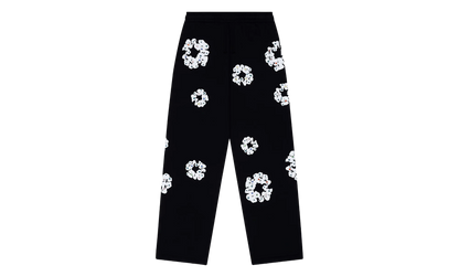 Rhinestone Sweatpants "FW25 - Black" DT420