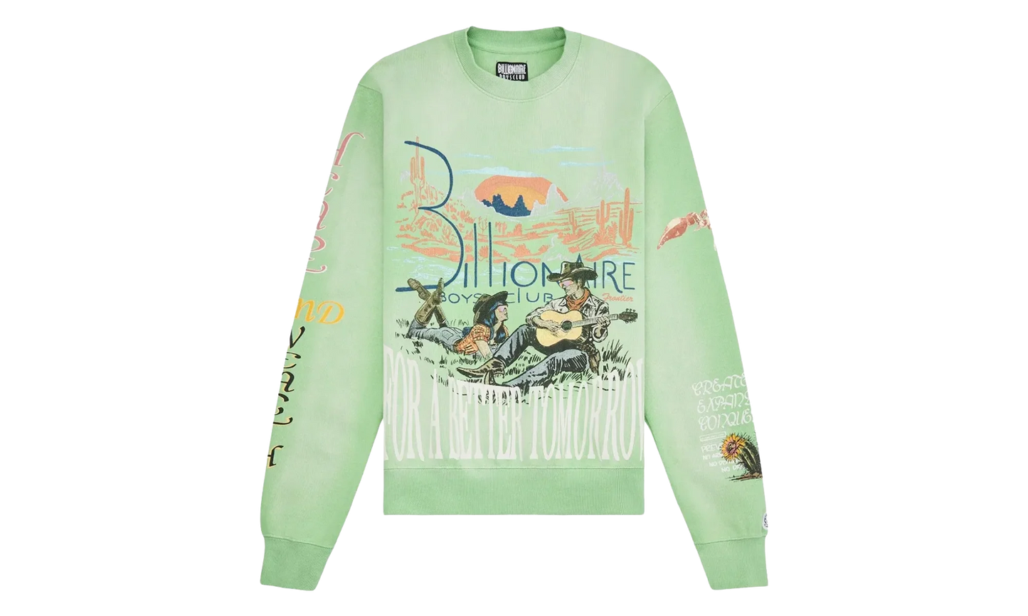 Tomorrow Sunset Sweatshirt "Abinsthe Green" 841 9302 ABIN