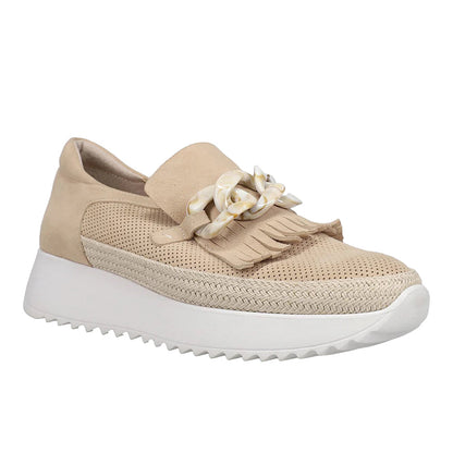 Qerene Perforated Slip On Sneakers