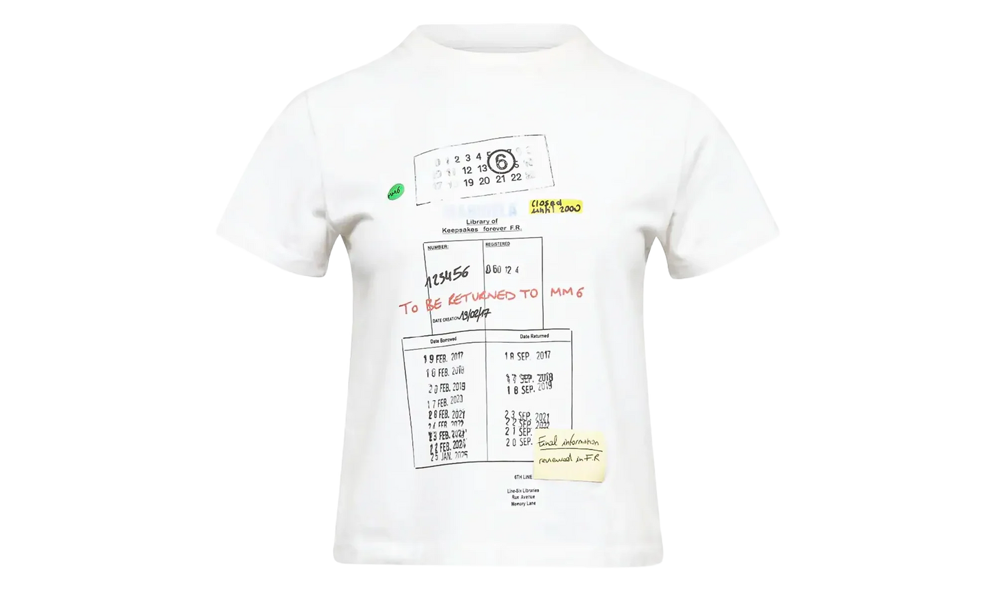 Graphic T-Shirt WMNS "White" S52GC0360 M20185 100