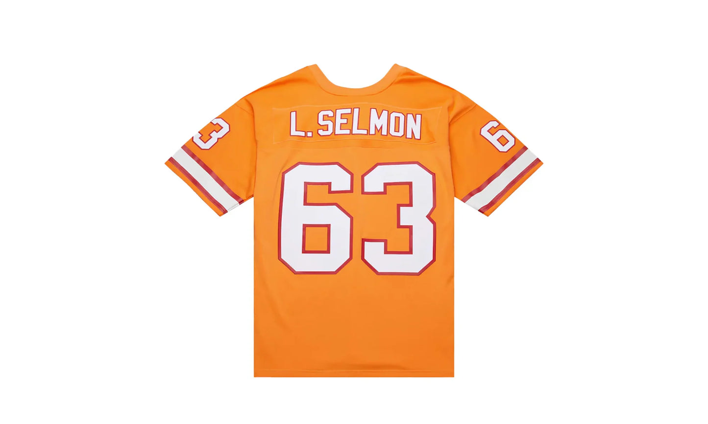 NFL Lee Roy Selmon Jersey "1976 Tampa Bay Buccaneers - Orange" JY12586 TBBORAN