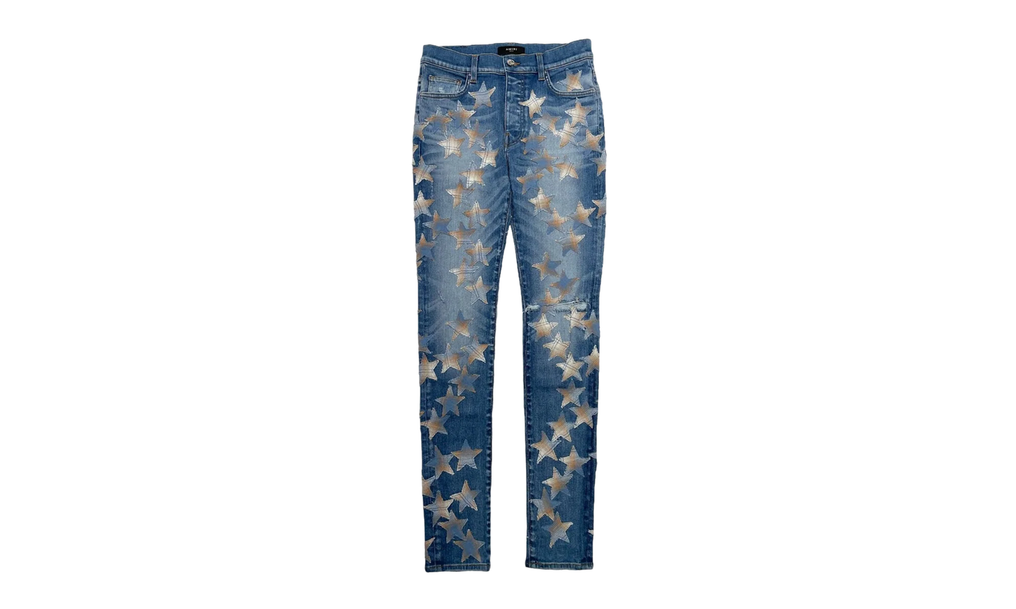 Denim Star Patch Jeans "Chemist - 70s Indigo" PF22MDS023 479