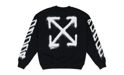 Spray Can Arrow Crewneck "Black" OFW-MHDS-0204