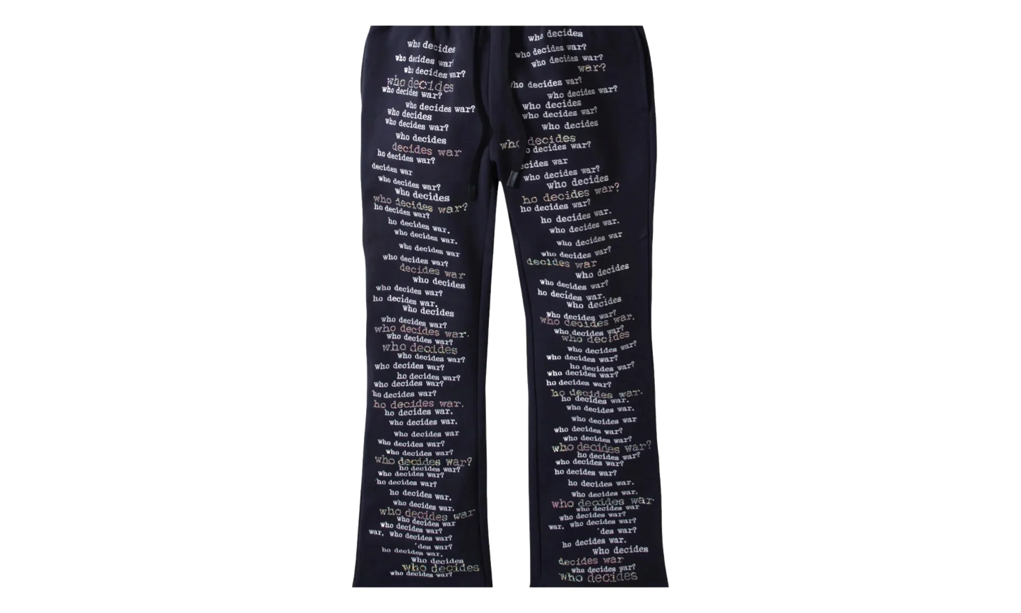 WDW Scripture Sweatpants "Navy Blue" FOADCFN7