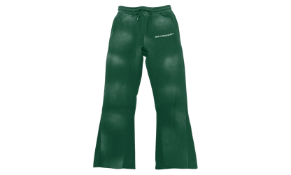 Prefall Flare Sweatpants "Green Washed" RET002