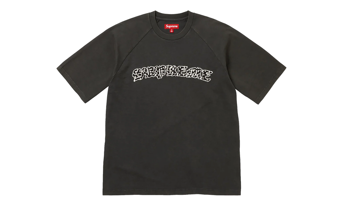 Rhinestone Raglan S/S Top "SS26 - Black" SU27321