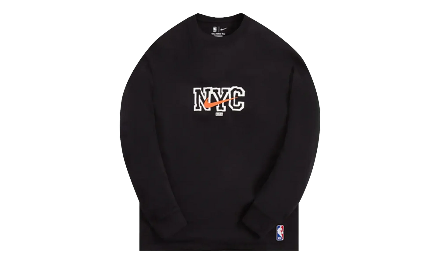 Nike for New York Knicks L/S Tee "FW21 - Black" DA1634 010