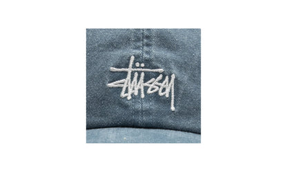BASIC WASHED LOW PRO CAP "INK BLUE" STUS335