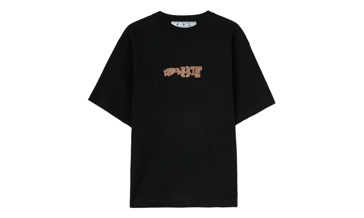 Glitz Carlos Over Skate Short-Sleeve Tee "Black / Silver" OMAA120F22JER0161072