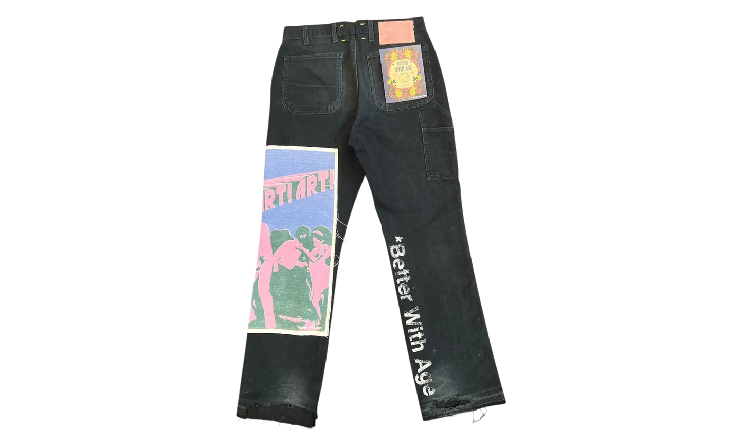 Feck Carpenter Trousers "Black / Multicolor" BWA102