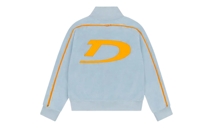 Velour Warmup Jacket "Light Blue" DT516