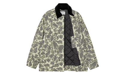 Tapestry Chore Coat "Camo Duck Jacquard Green / Tobacco" I035329 3CK XX