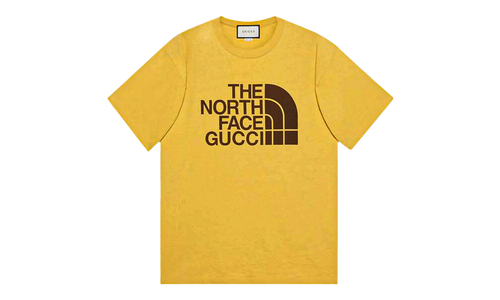 Gucci x The North Face Oversize T-Shirt "Gold" 616036 XJDCL 7201