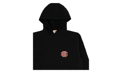 EE BASIC CORE HOODIE "Black/Varsity Red" EE746
