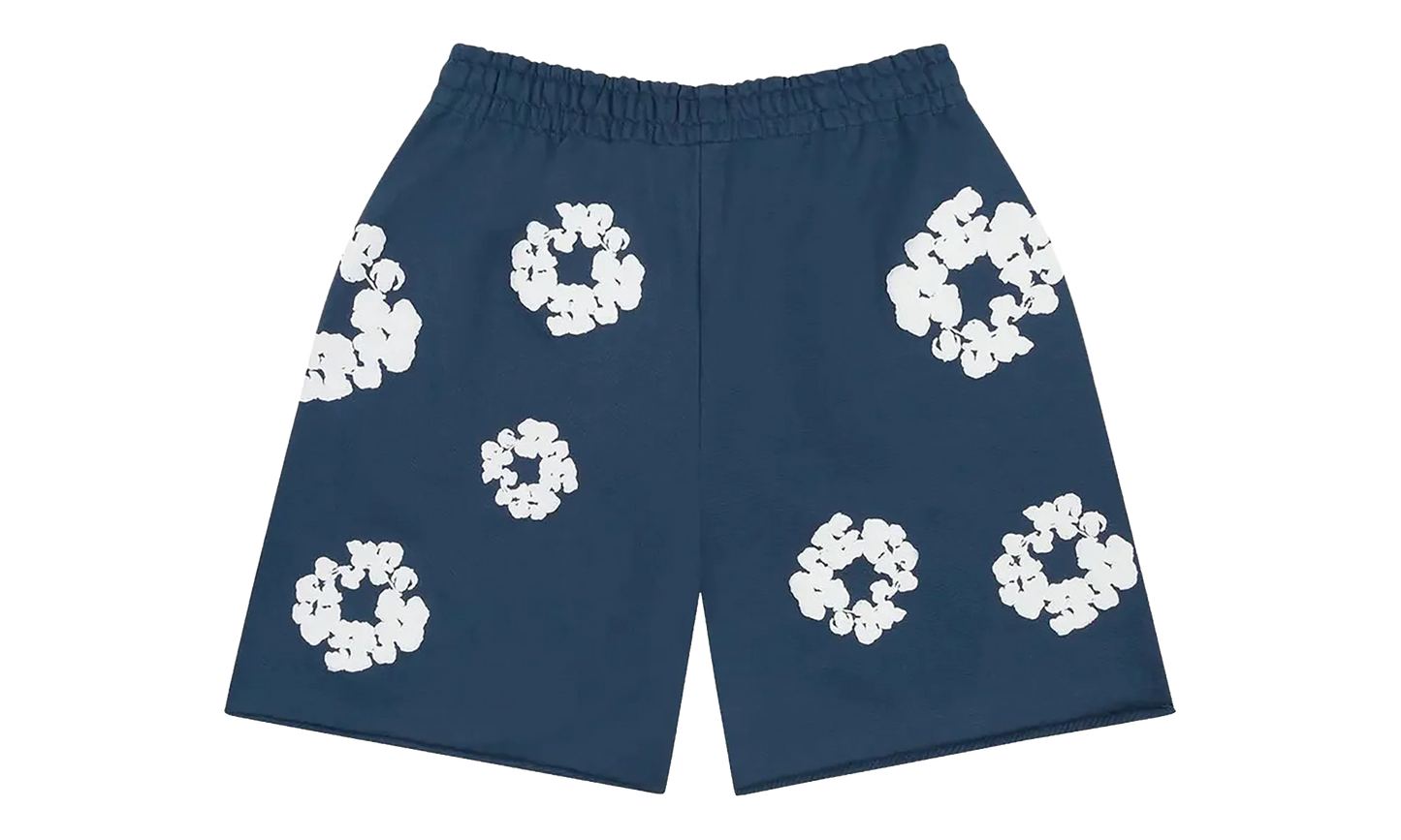 Cotton Wreath Sweatshorts "Navy" DT508