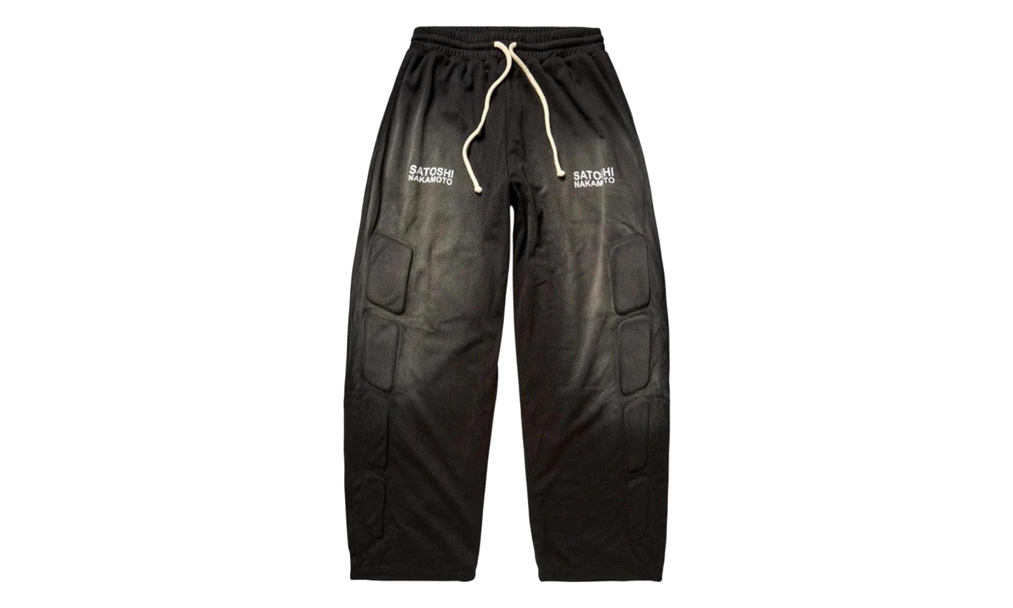 Mesh Moto Sweatpants "Black" FW25PNT004 BLK