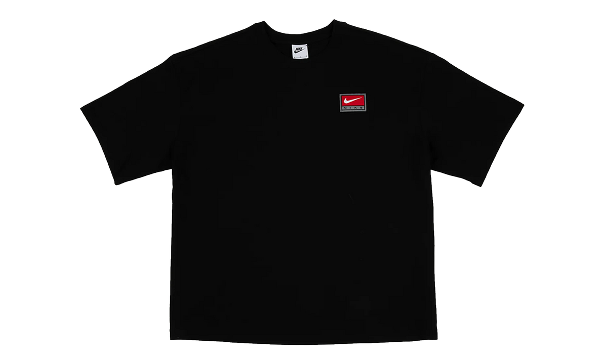 Life Short-Sleeve Boxy Knit Top "Black" II4379 010