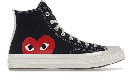 Chuck Taylor All-Star 70 Hi Comme des Garcons PLAY Black