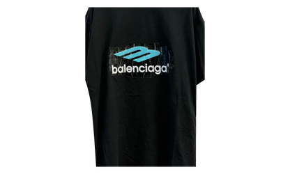 Oversized Short-Sleeve T-Shirt "Black" 850345 TTVT4 3363