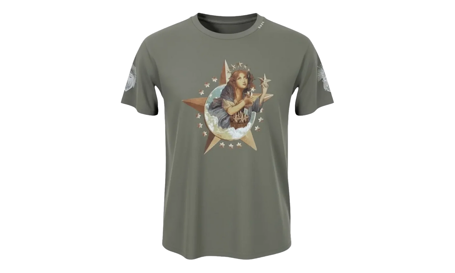 Star Girl Tee "Aged Green" ALSS26MJSST33