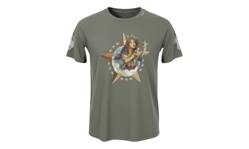 Star Girl Tee "Aged Green" ALSS26MJSST33