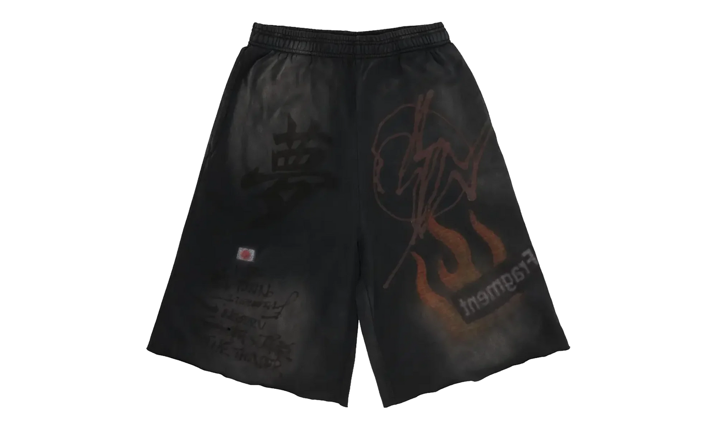 Cactus Jack by Travis Scott x Fragment x Nike Dream Sweatshorts "Black" 01945 10005CJBTSX BLAC