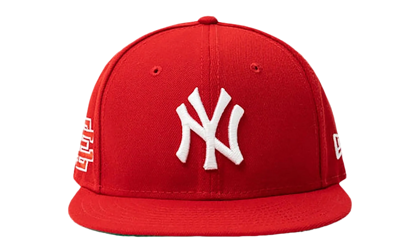 59FIFTY MLB SS22 NY YANKEES FITTED HAT "ERIC EMANUEL - Scarlet Red" EE432