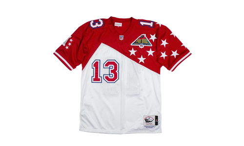 NFL Dan Marino Authentic Jersey "1994-95 AFC - White / Red" AJY6LG19125 AFCWHRD94DMA
