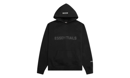 Pullover Hooded Sweatshirt Applique Logo "Black" 192HO202000F