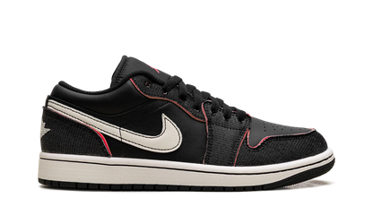 Air Jordan 1 Low SE "Black/Black/Racer Pink/Pale Ivory" IR0842 010